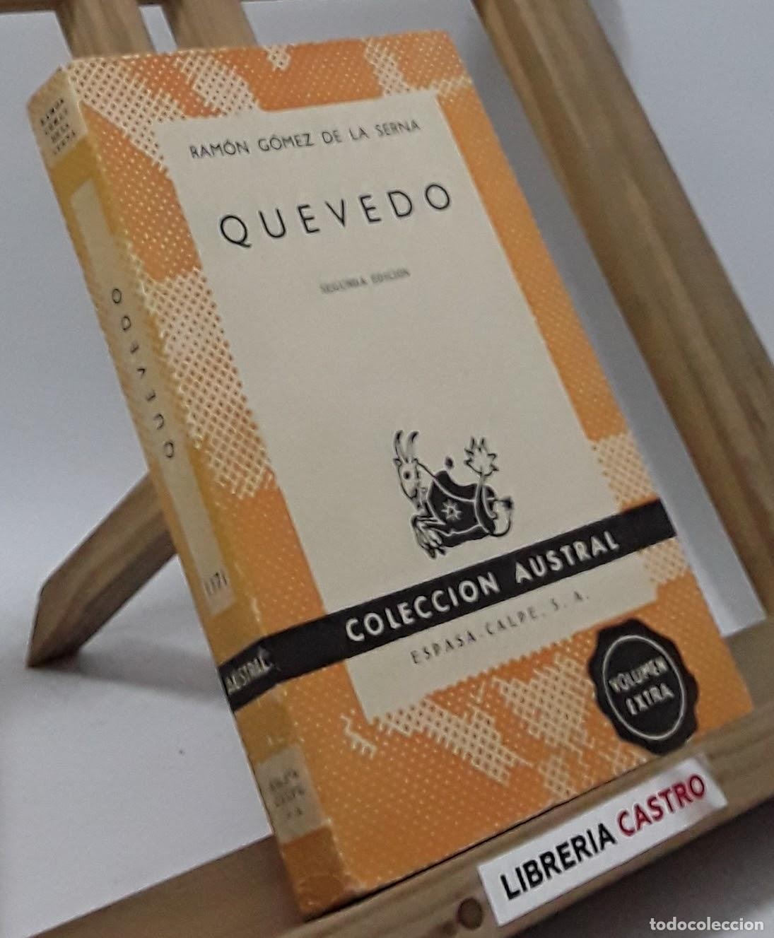 Libros: Quevedo - Ram&oacute;n G&oacute;mez de la Serna - Foto 2