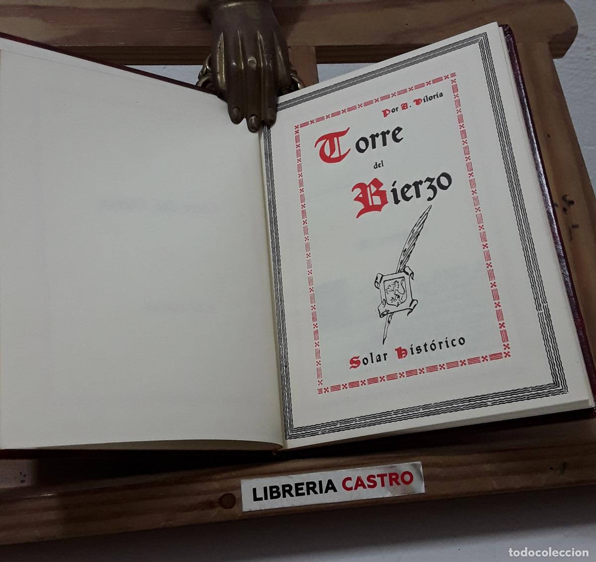 Libros: Torre del Bierzo, Solar Hist&oacute;rico - Andr&eacute;s Viloria. - Foto 1