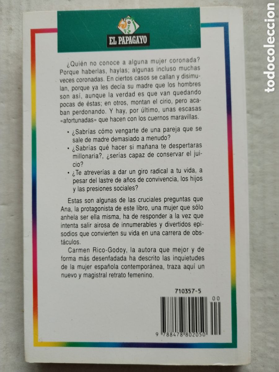 Libros: CUERNOS DE MUJER/CARMEN RICO-GODOY - Foto 4