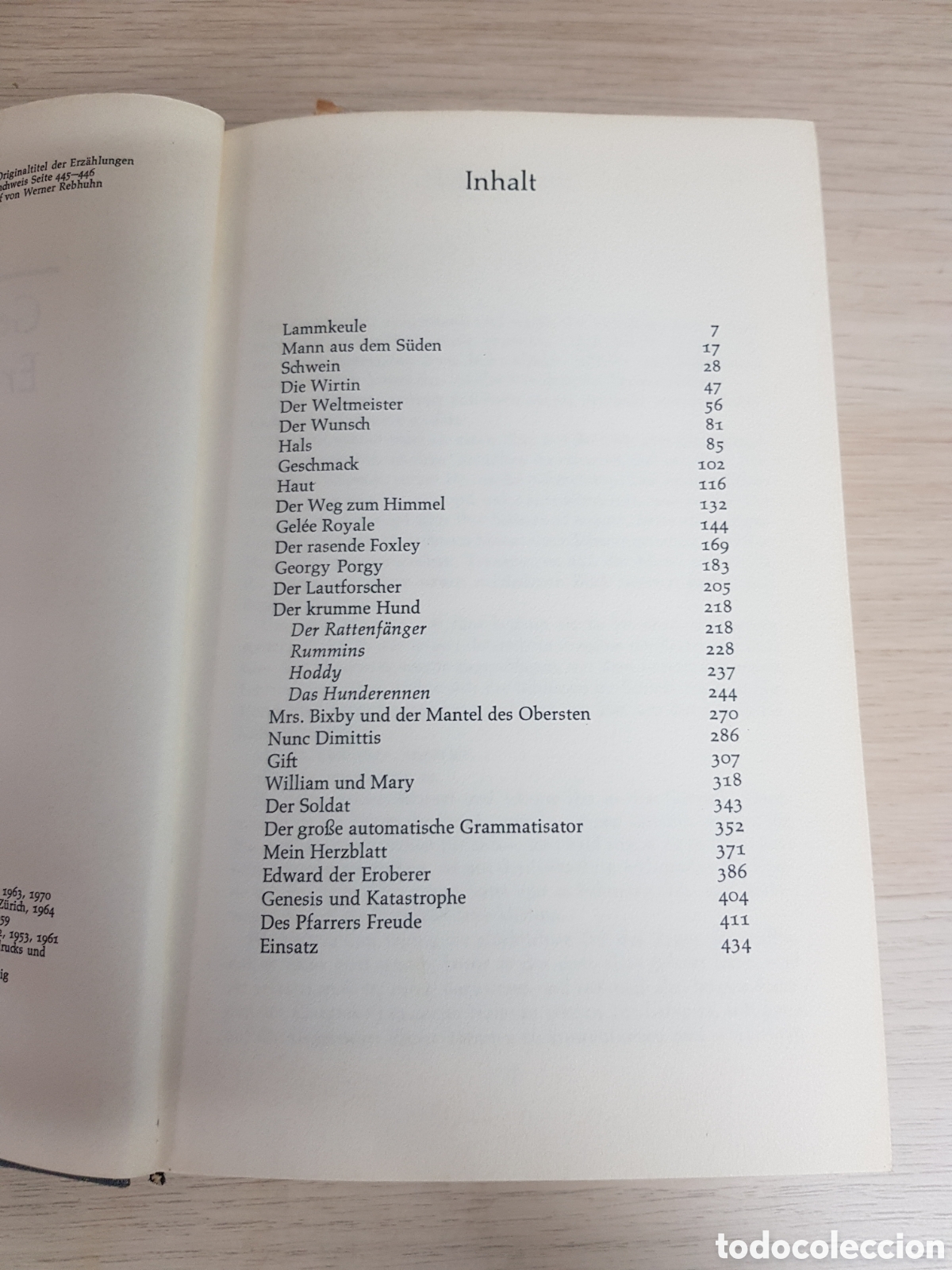 Libros: ROALD DAHL GESAMMELTE ERZABLUNGEN ROWOBLT - Foto 4