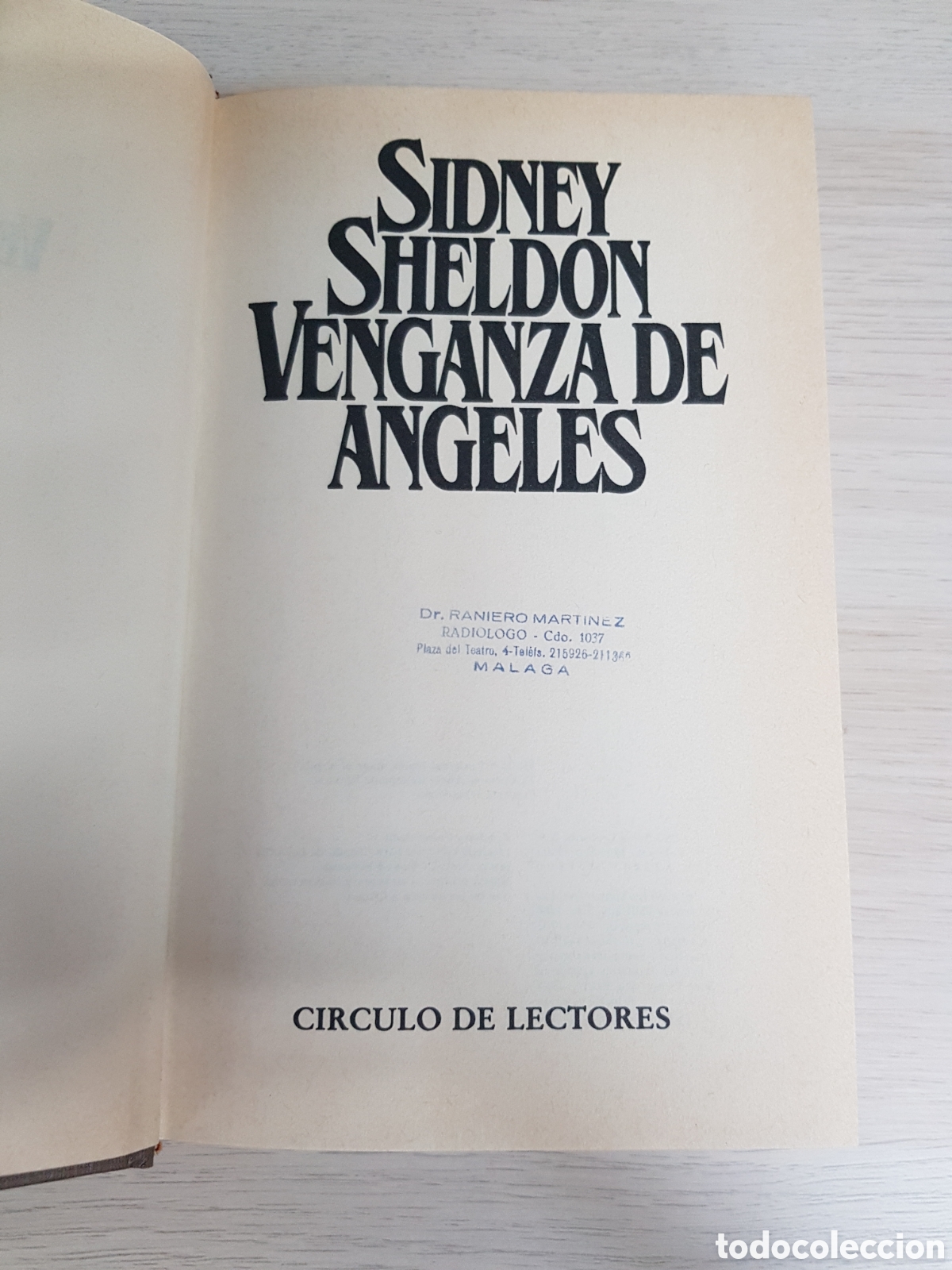 Libros: SIDNEY SHELDON VENGANZA DE ANGELES - Foto 4