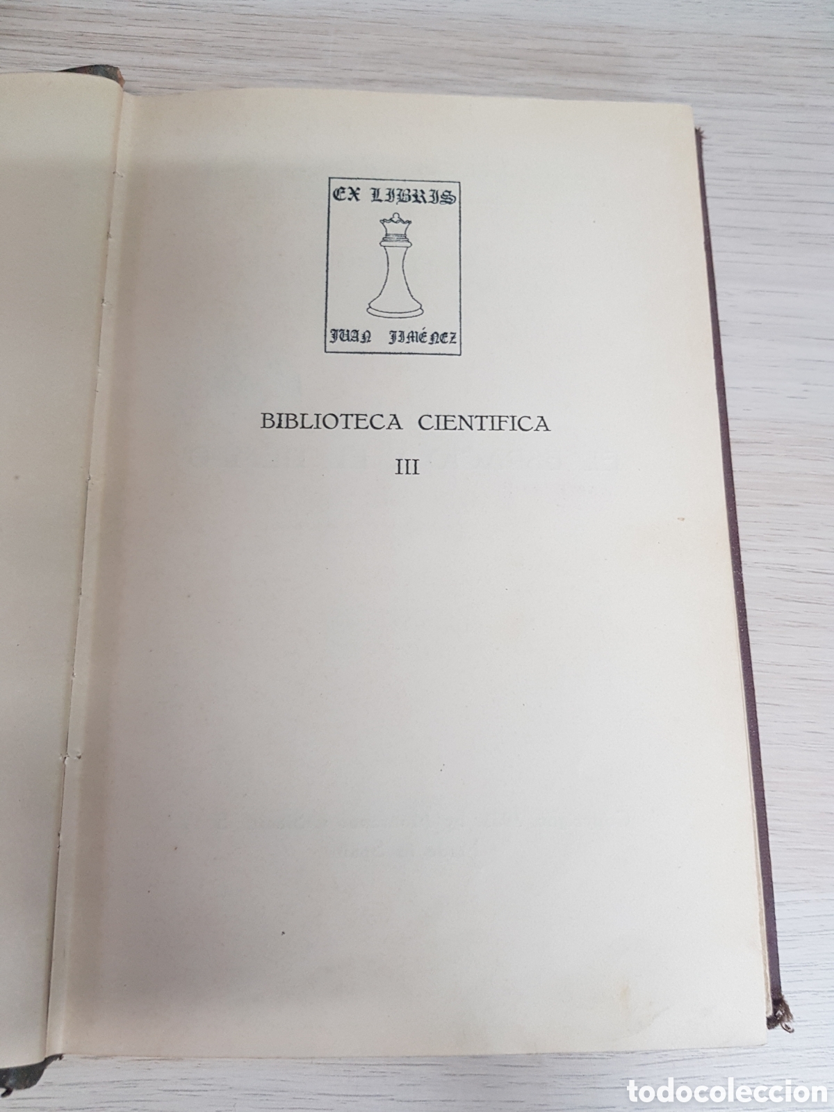 Libros: EL ESPACIO Y EL TIEMPO - Foto 3