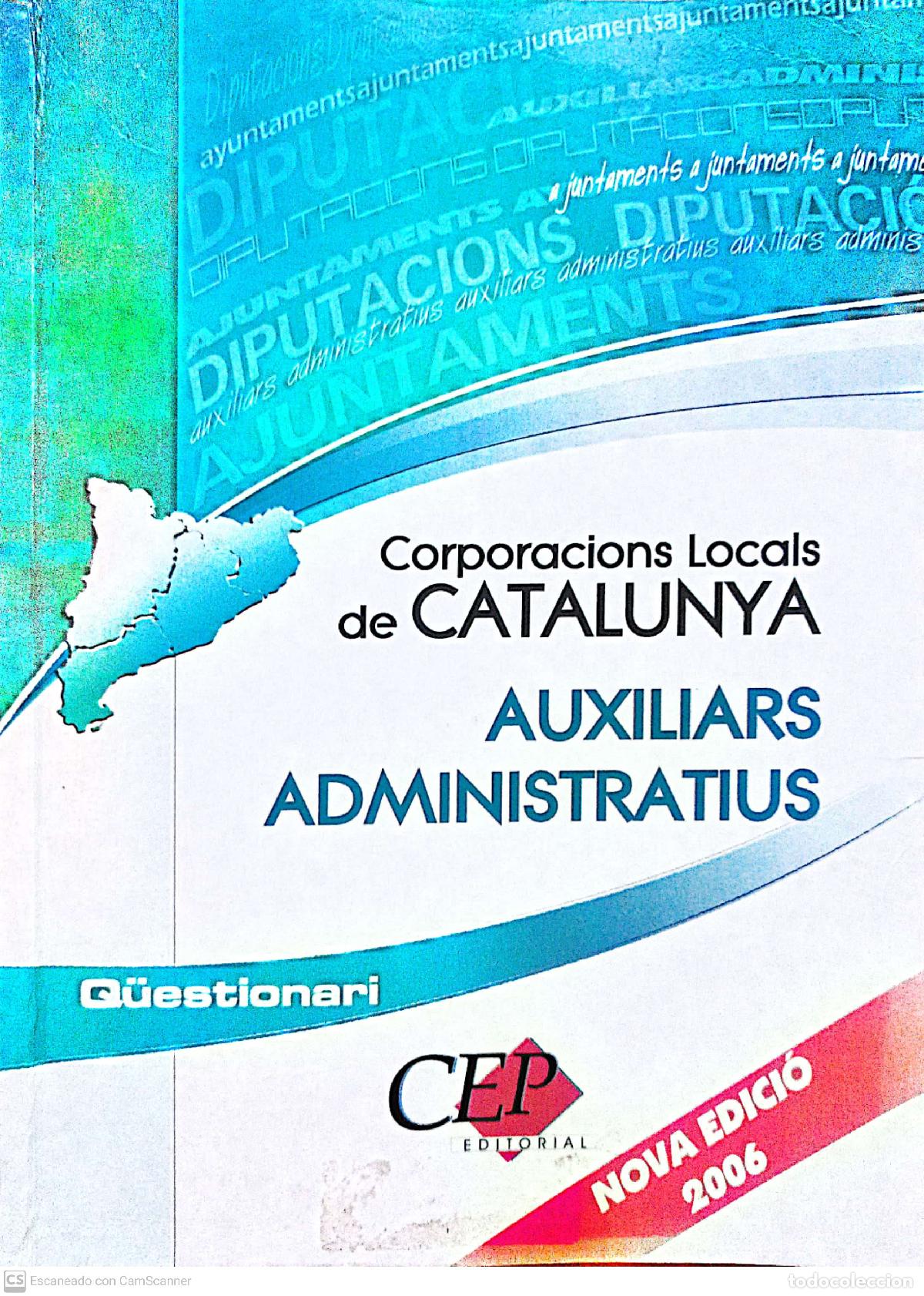 Libros: Auxiliars Administratius. Q&uuml;estionari - Foto 1