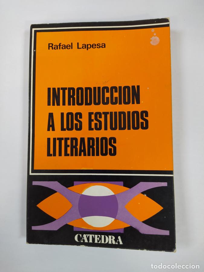 Libros: Introducci&oacute;n a los estudios literarios. - Rafael Lapesa. TDK368 - Foto 1