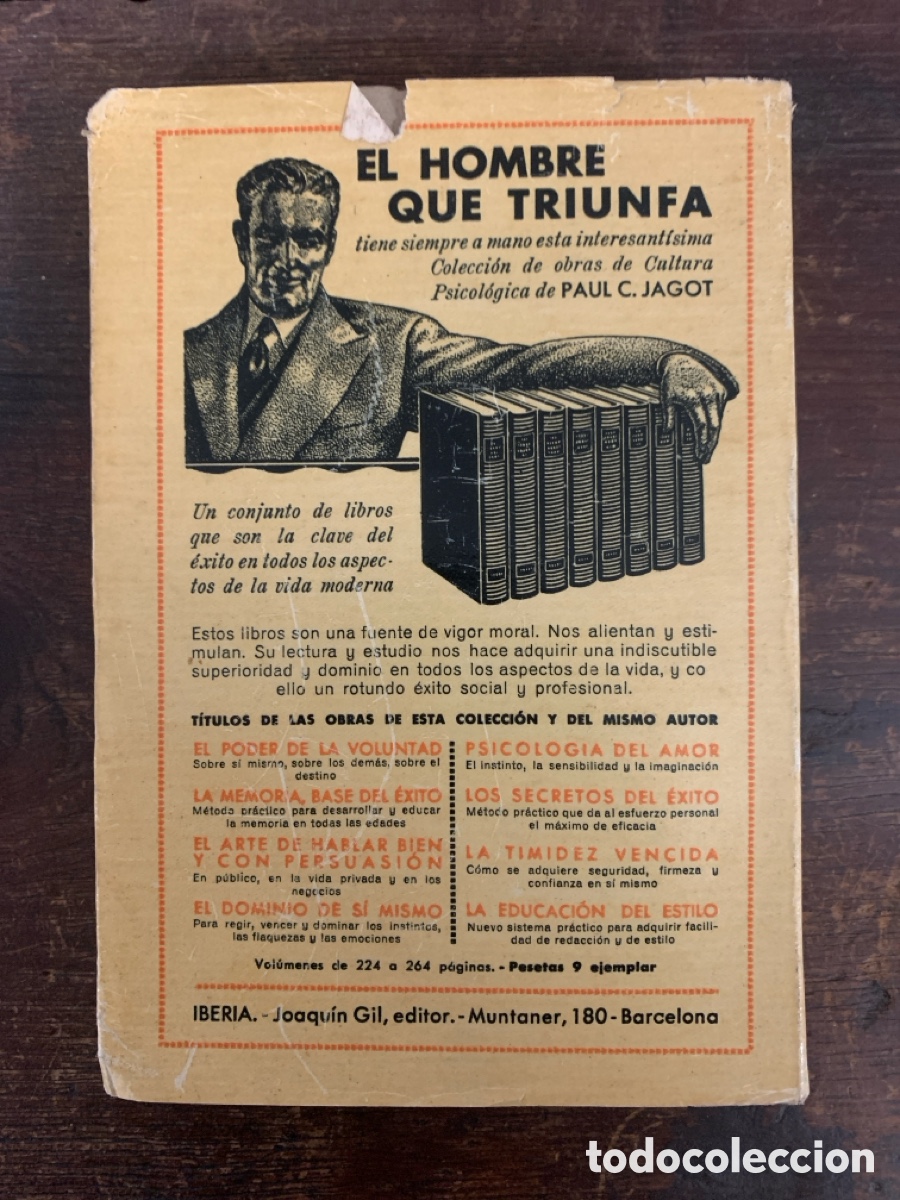Libros: Los Secretos del &Eacute;xito, Paul C. Jagot - 1935 - Foto 3