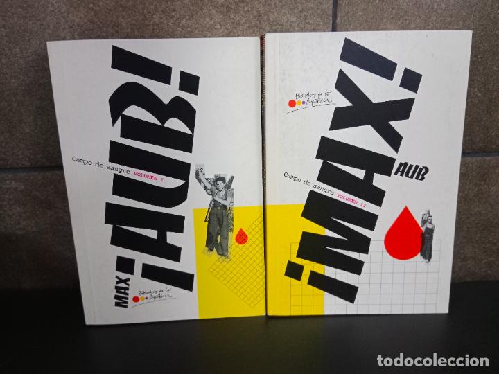 Libros: Campo de sangre. 2 vol&uacute;menes. Max Aub. - Foto 1