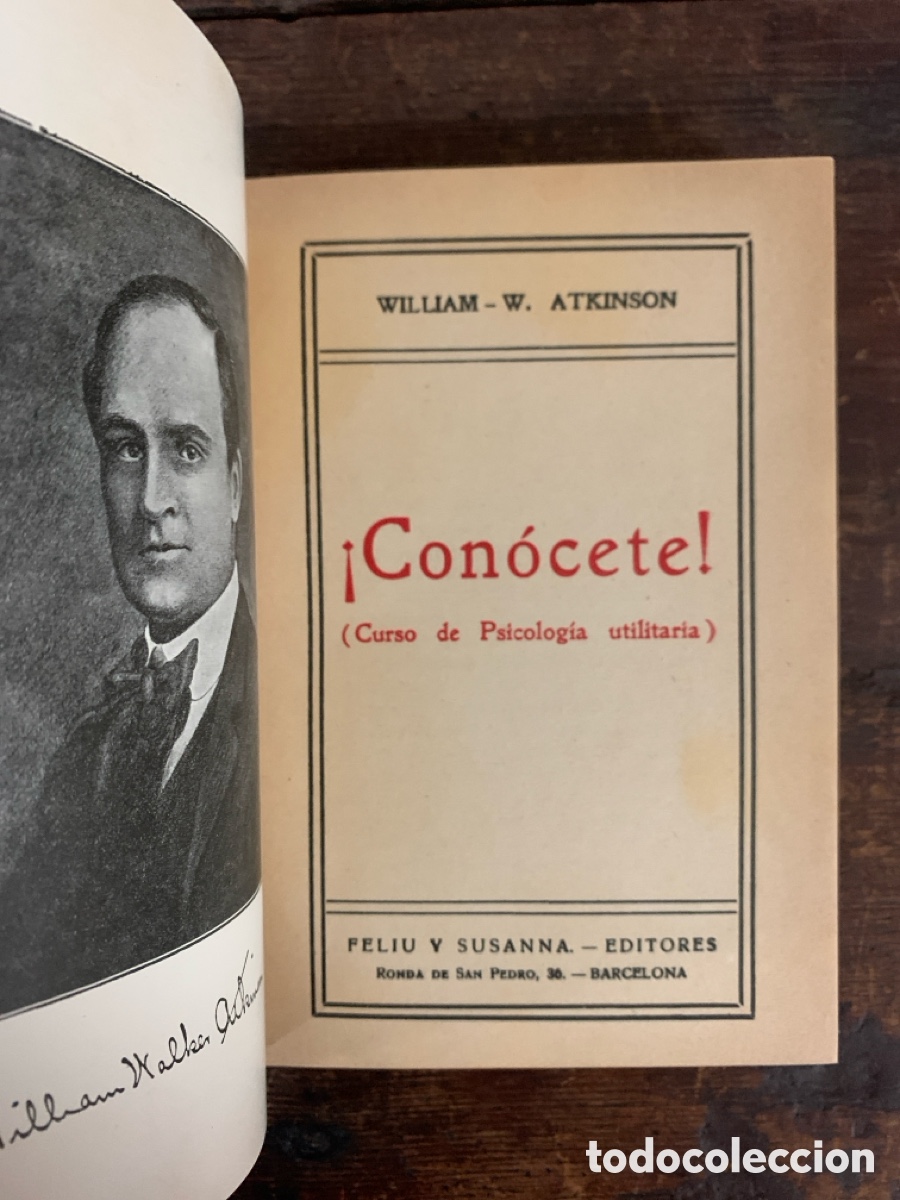 Libros: &iexcl; Con&oacute;cete !, William W. Atkinson - Feliu y Susanna - Foto 2
