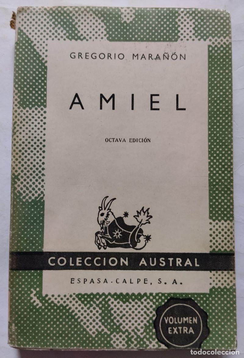 Libros: Amiel. Un estudio sobre la timidez - Gregorio Mara&ntilde;&oacute;n - Foto 1