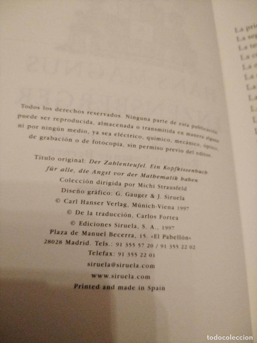 Libros: El diablo de los n&uacute;meros - Foto 4