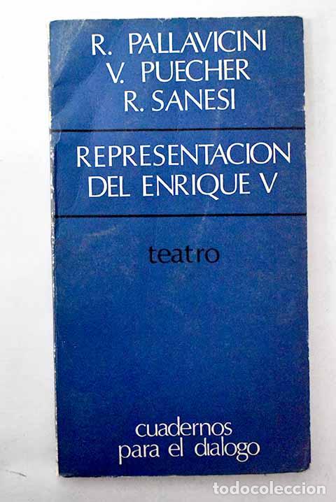 Libros: Representaci&oacute;n del Enrique V.- Shakespeare, William - Foto 1