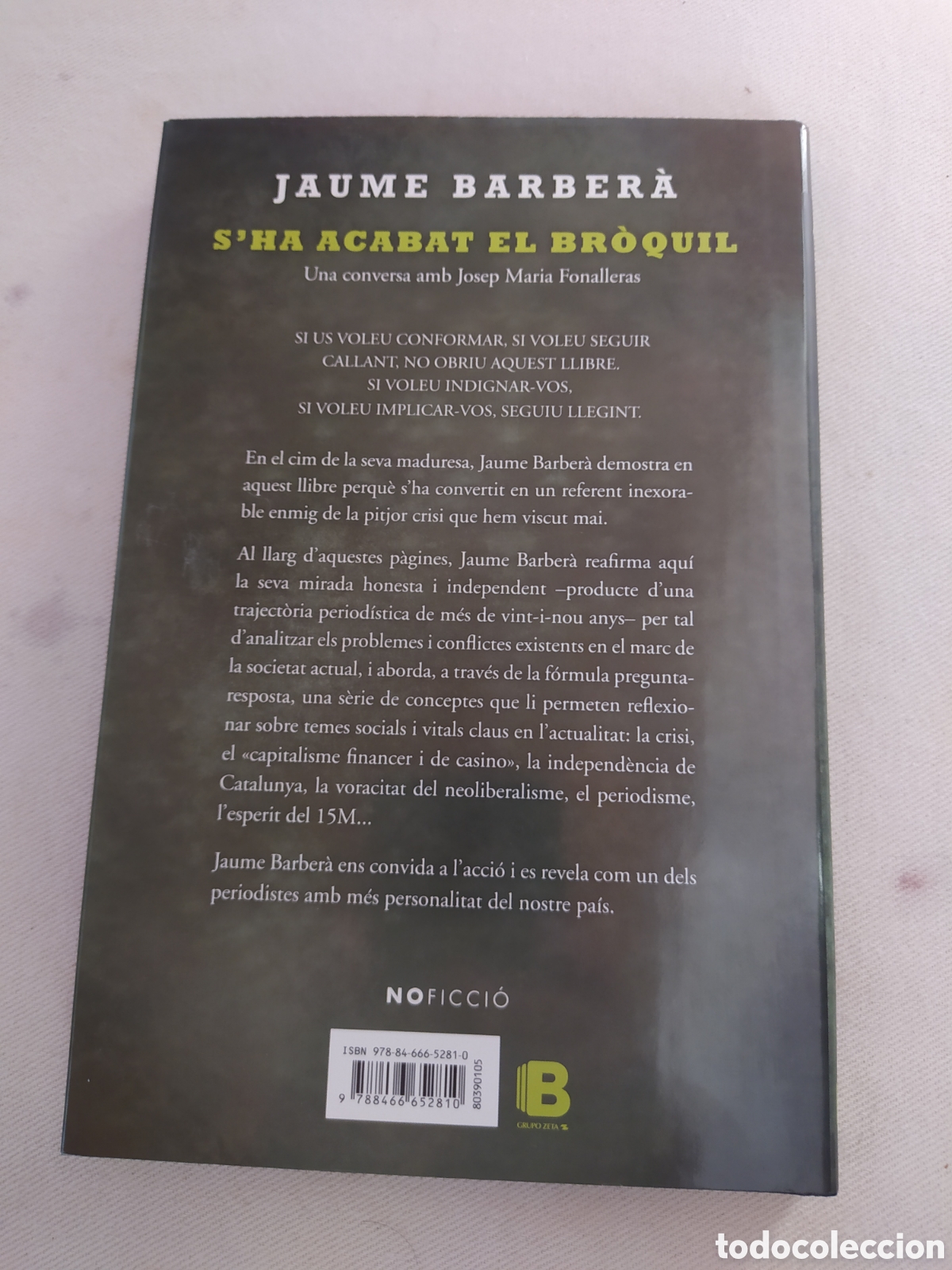 Libros: Sha acabat el br&ograve;quil - Jaume barbera - Foto 2