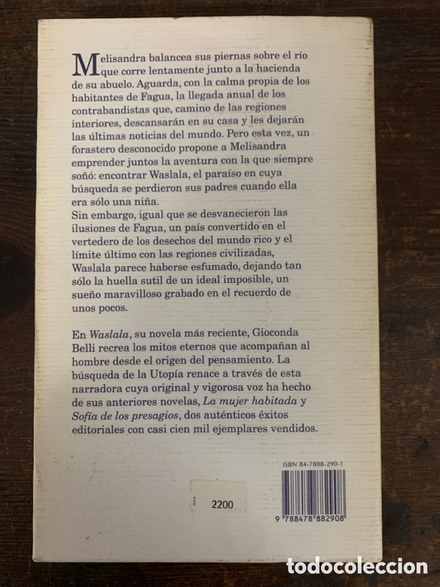 Libros: Waslala, Gioconda Belli - EMECE 1960 - Foto 3