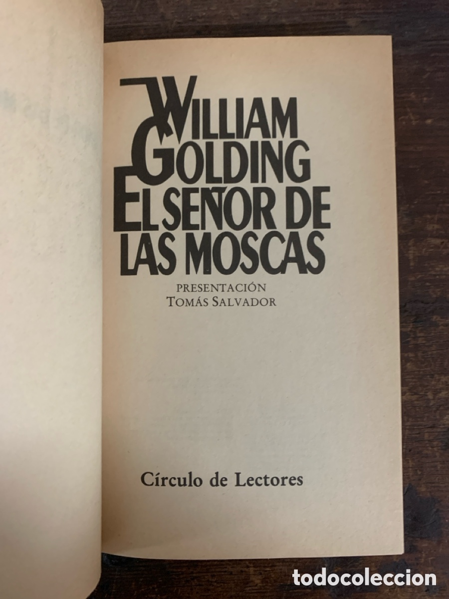 Libros: El Se&ntilde;or de Las Moscas, William Golding - ALIANZA 1983 - Foto 3
