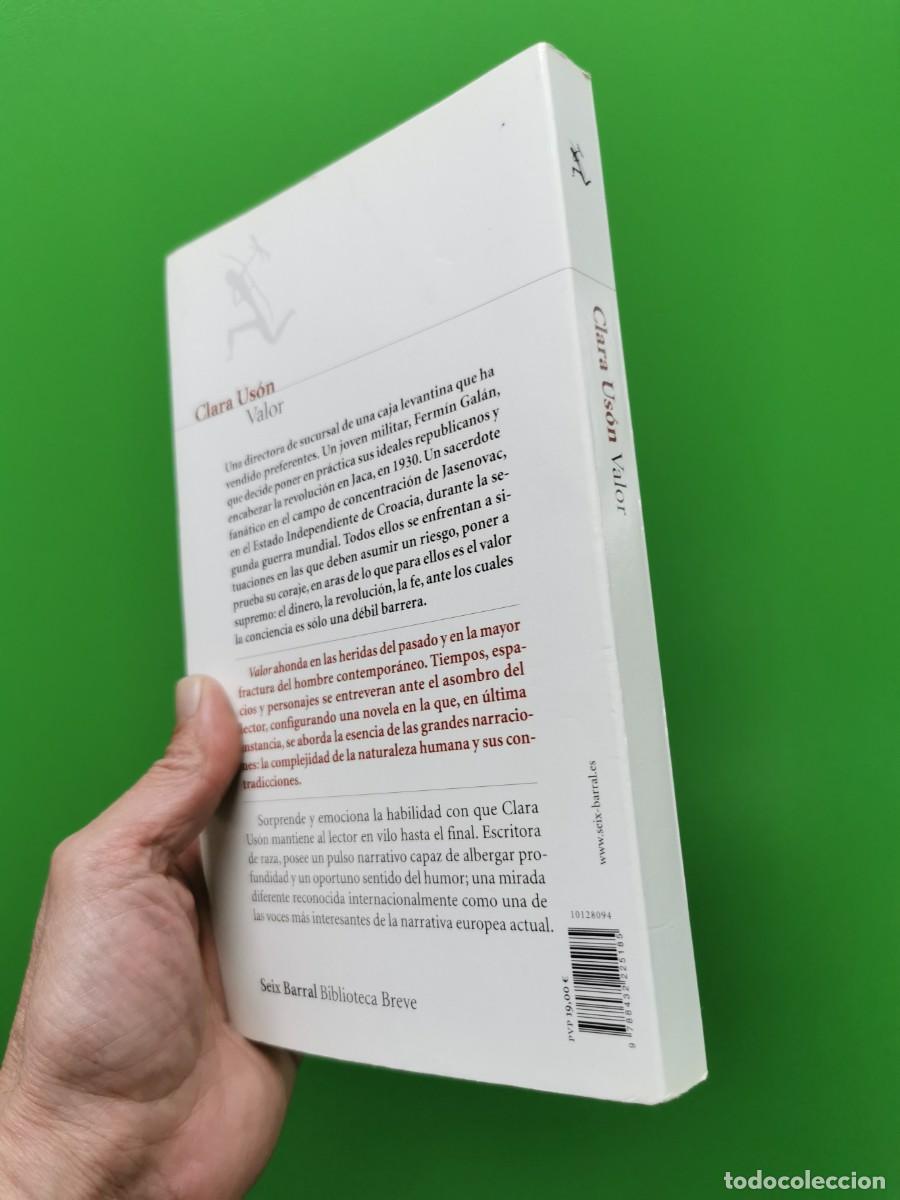 Libros: CLARA US&Oacute;N. VALOR. SEIX BARRAL - SIN LEER - Foto 2