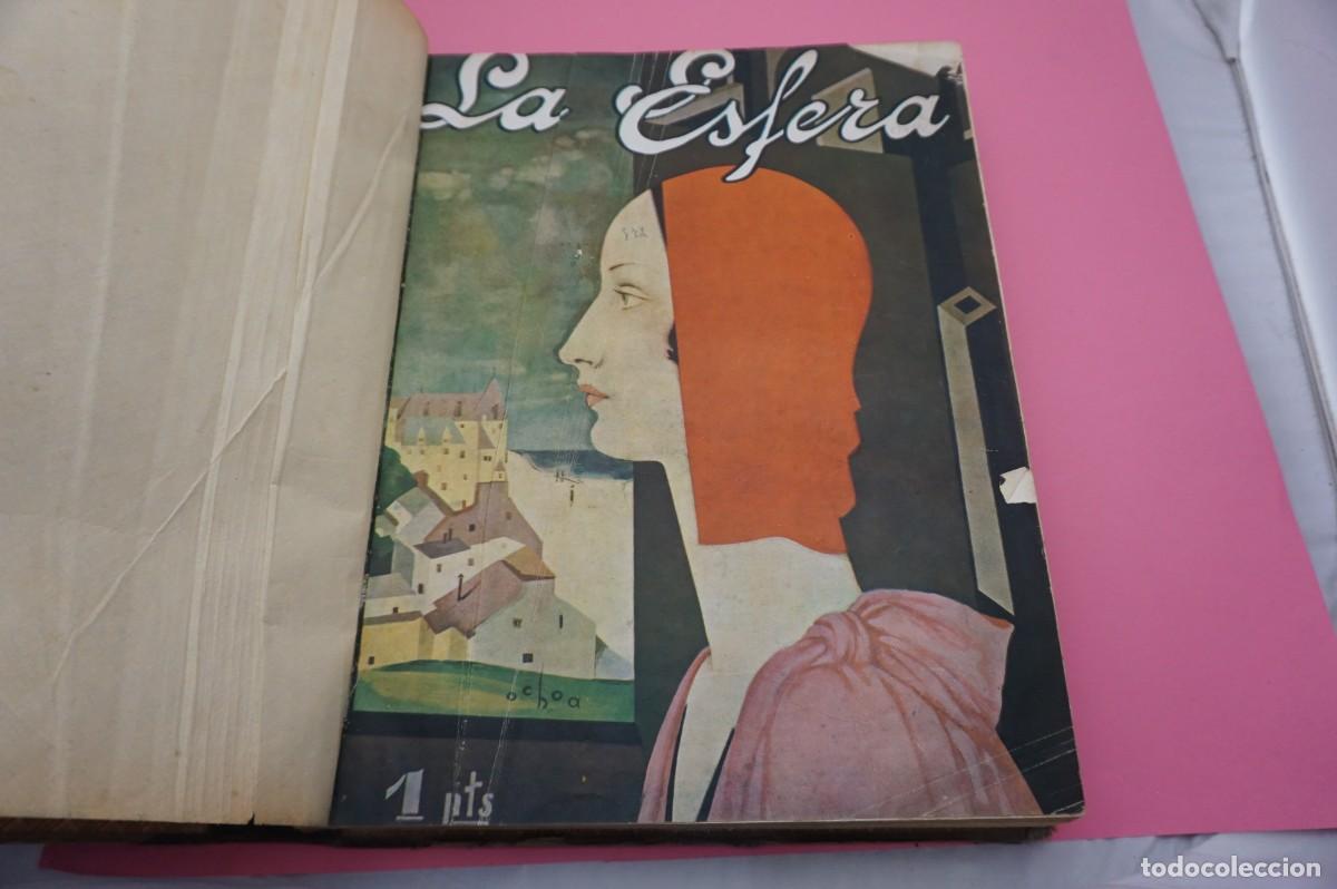 Libros: M1G/ ENCUADERNACI&Oacute;N DE 13 VOLUMENES DE LA ESFERA - Foto 3