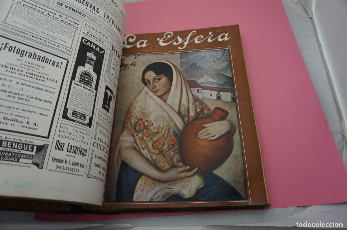 Libros: M1G/ ENCUADERNACI&Oacute;N DE 13 VOLUMENES DE LA ESFERA - Foto 6