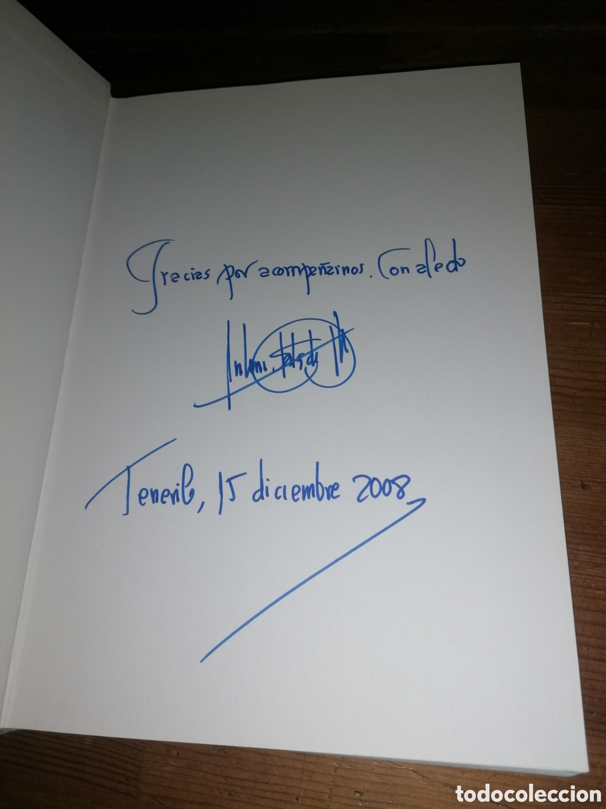 Libros: LOS 100 A&Ntilde;OS DEL COTIME. 1908-2008 - ANTONIO SALGADO P&Eacute;REZ - Dedicatoria aut&oacute;grafa - Foto 3
