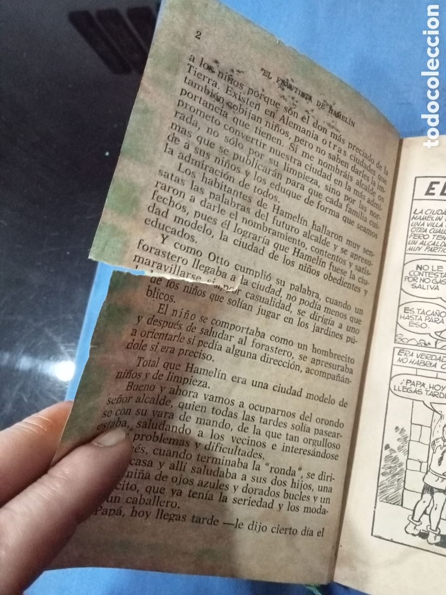Libros: libro el flautista de hamelin Heidi 24 1973 - Foto 2
