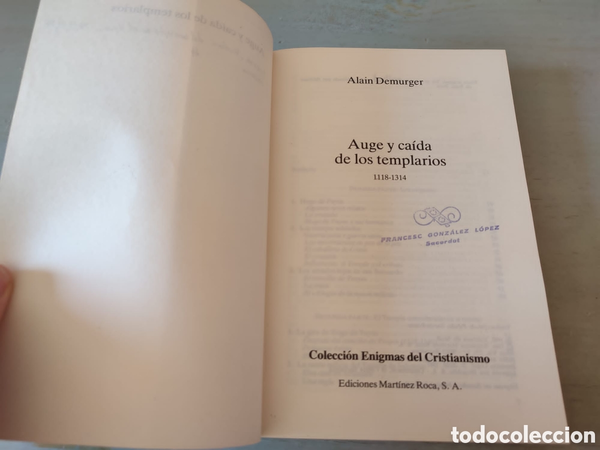 Libros: Auge y ca&iacute;da de los templarios - Foto 5