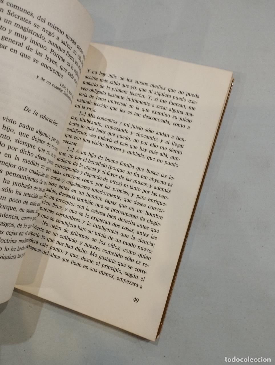 Libros: Montaigne - P&aacute;ginas inmortales - Foto 2