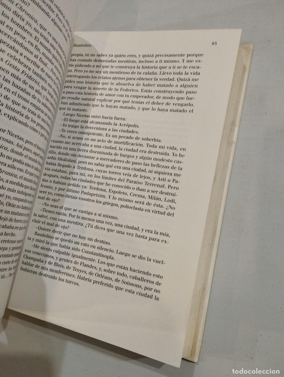 Libros: Umberto Eco - Baudolino - Foto 2