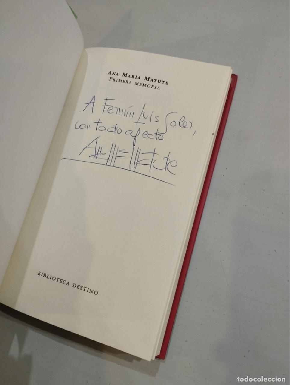 Libros: Ana Mar&iacute;a Matute - Primera memoria - Foto 2