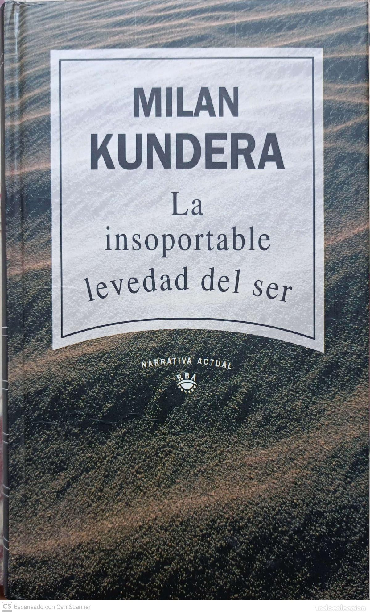 Libros: La insoportable levedad del ser - Milan Kundera - Foto 1