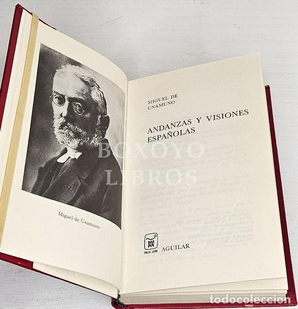 Libros: UNAMUNO, Miguel de. Andanzas y visiones espa&ntilde;olas - Foto 2