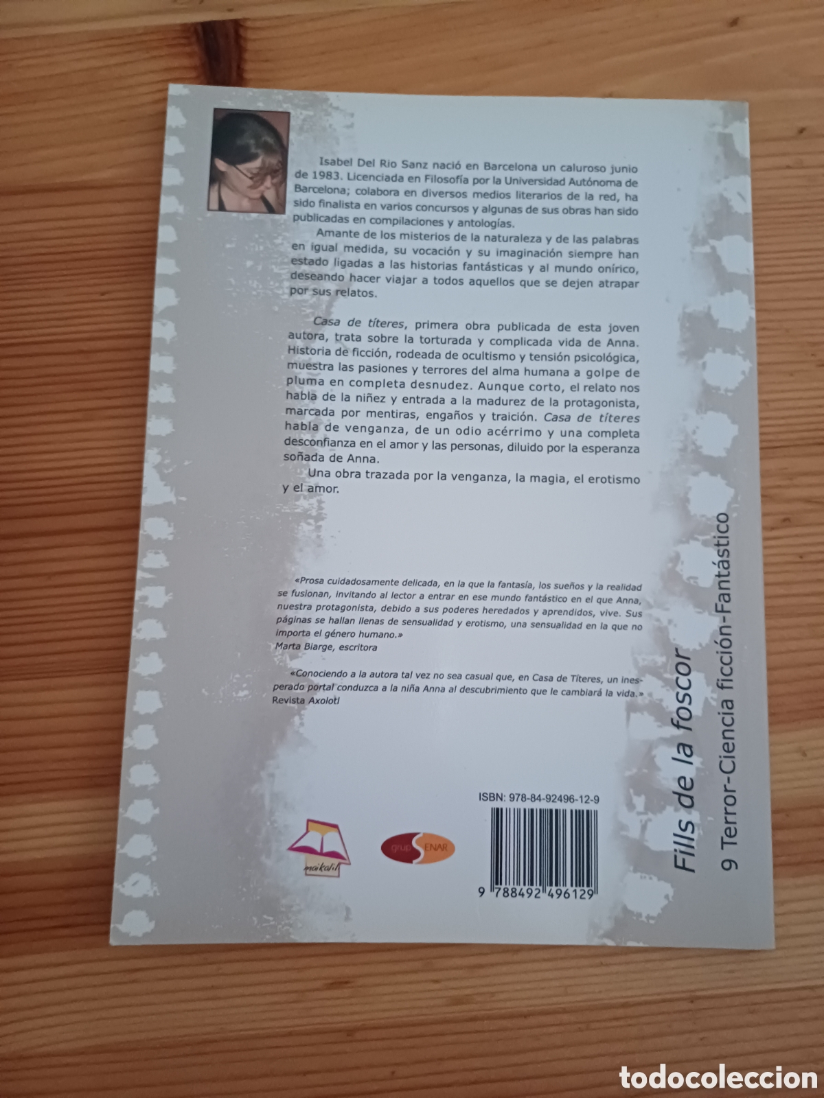Libros: Casa de t&iacute;teres Isabel del R&iacute;o Sanz - Foto 2