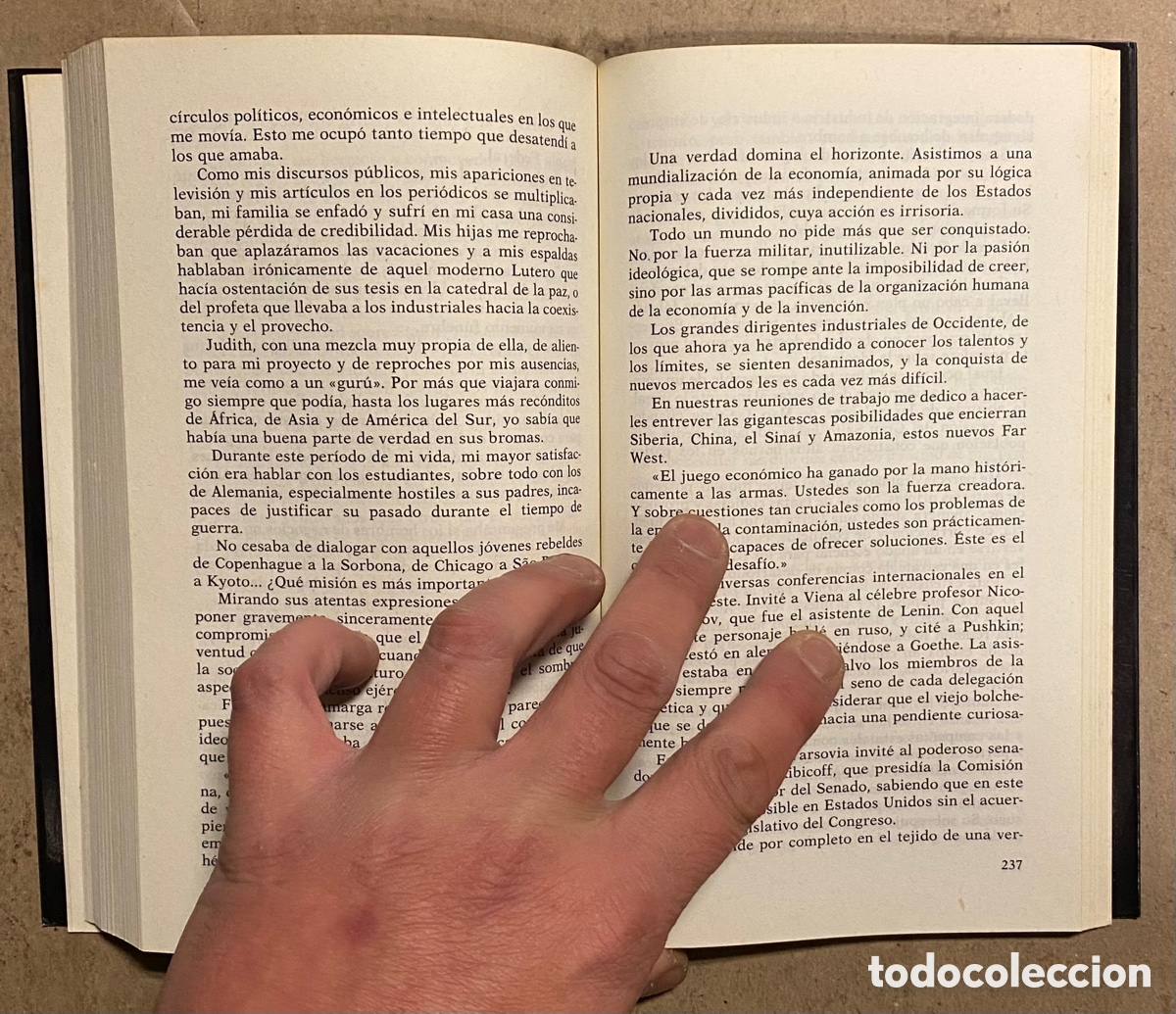 Libros: LA SANGRE DE LA ESPERANZA. SAMUEL PISAR. EDITORIAL PLANETA 1990. - Foto 5