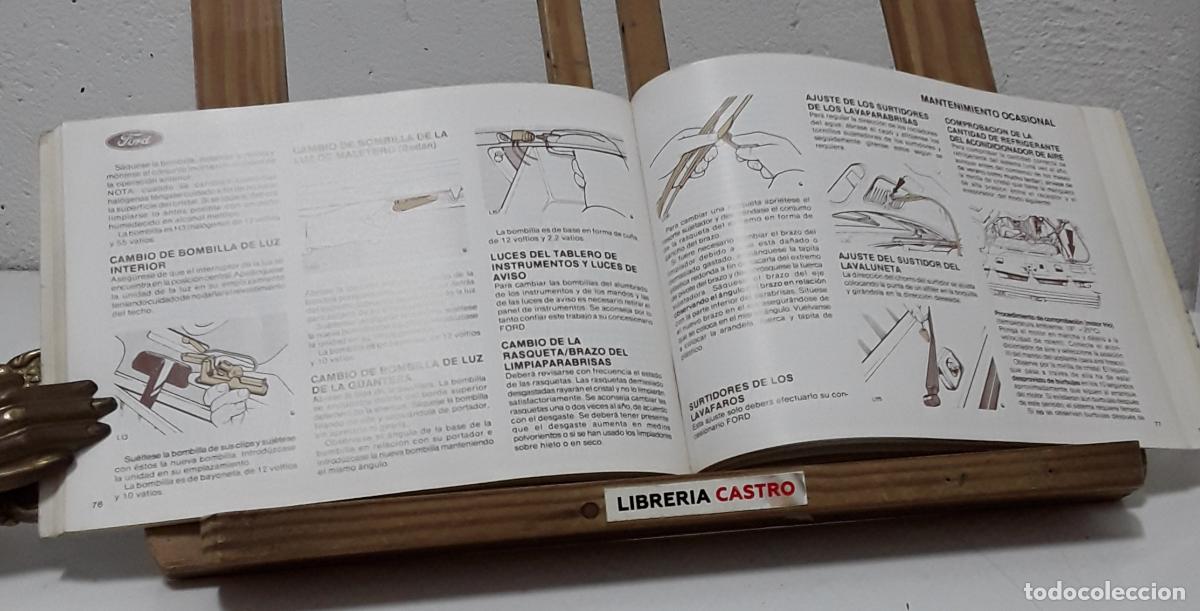 Libros: Ford Granada. Manual del propietario - Varios. - Foto 3
