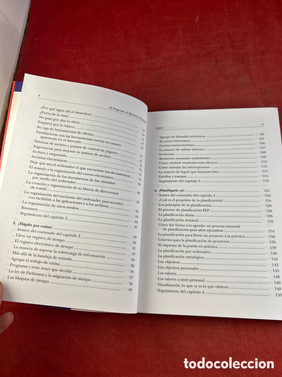 Libros: EL PROGRAMA DE EFICACIA PERSONAL - Foto 3