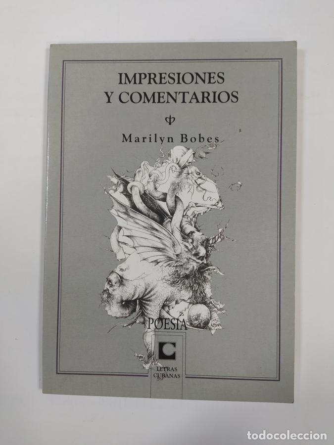 Libros: Impresiones y Comentarios. - Marilyn Bobes. TDK374 - Foto 1