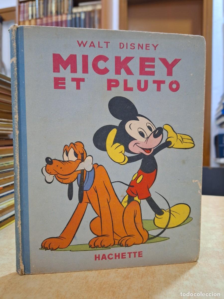 Libros: MICKEY PR&Eacute;SENTE: MICKEY ET PLUTO. Dessins de WALT DISNEY. - Foto 1