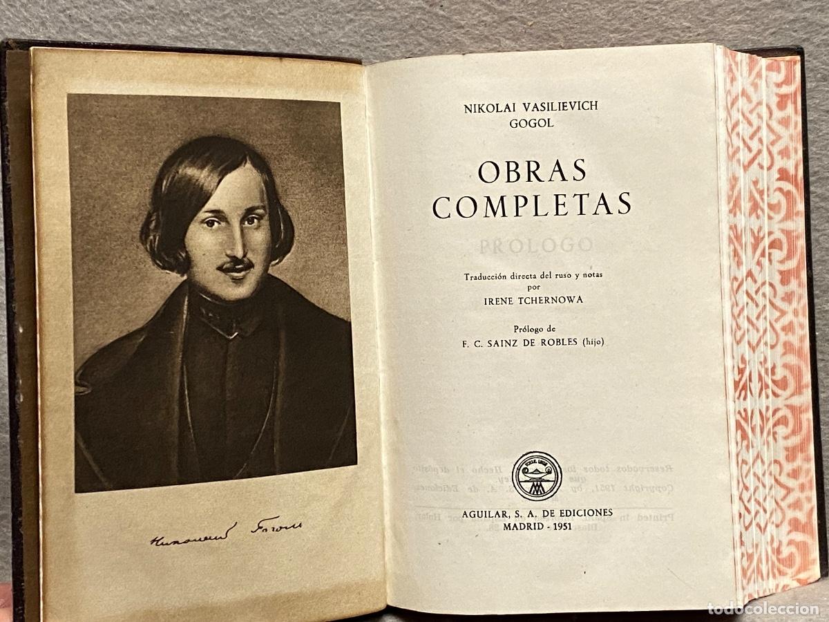Libros: OBRAS COMPLETAS. - GOGOL, NICOLAI VASILIEVICH. - Foto 18