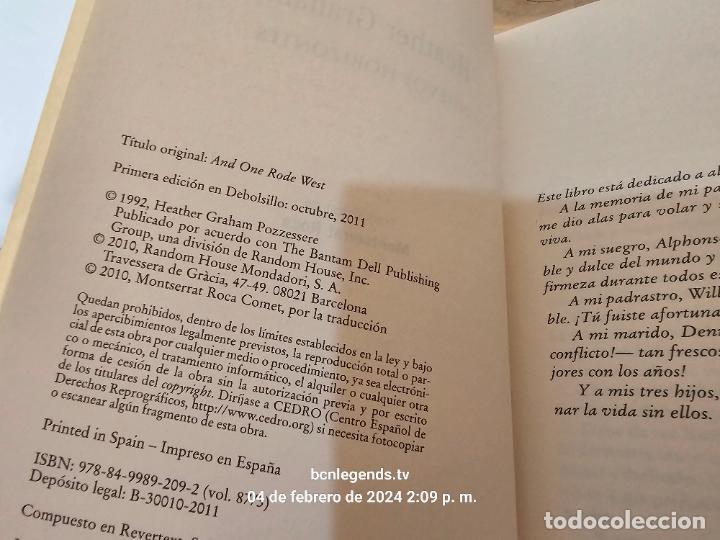 Libros: NUEVOS HORIZONTES HEATHER GRAHAM 87 3 - Foto 2