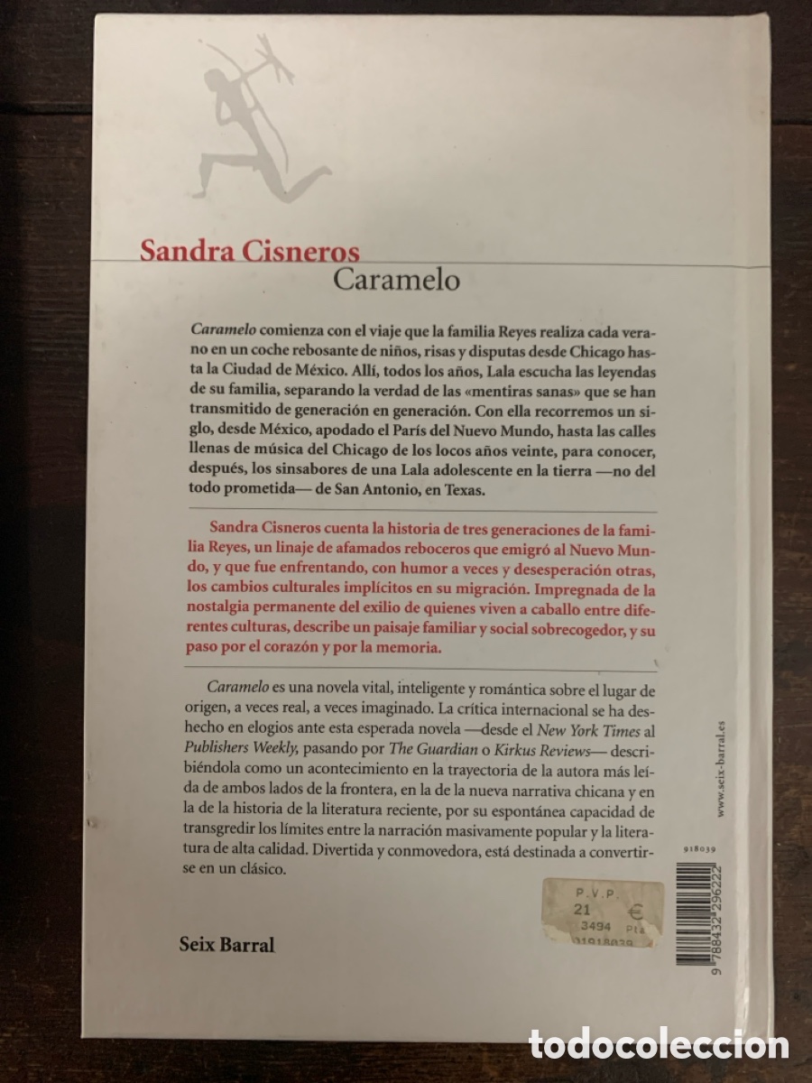 Libros: Caramelo, Sandra Cisneros - SEIX BARRAL 2003 - Foto 3