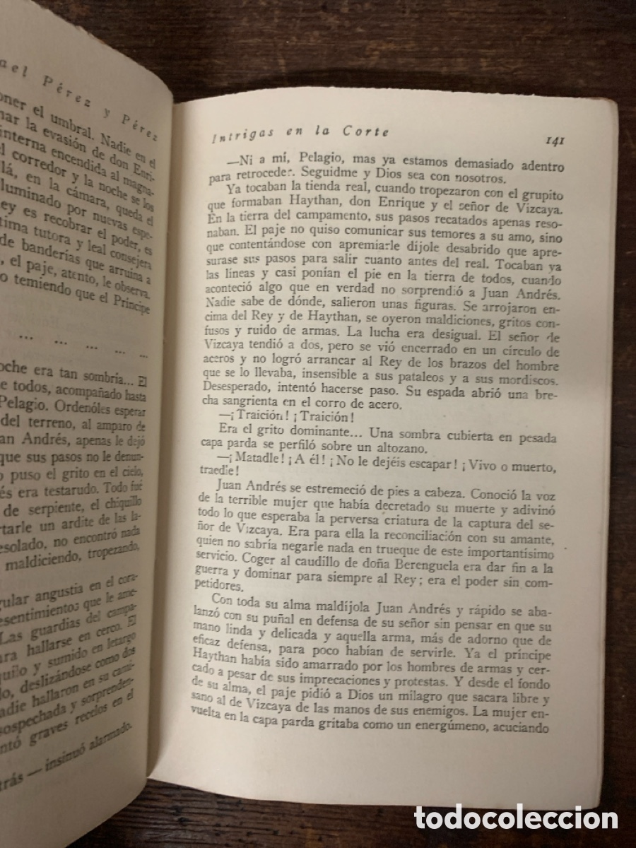 Libros: Intrigas En La Corte, Rafael P&eacute;rez Y P&eacute;rez - JUVENTUD - Foto 3