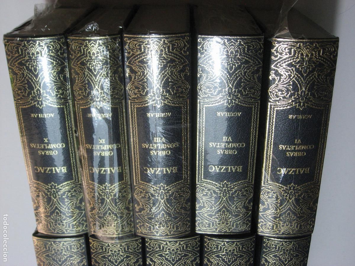 Libros: OBRAS COMPLETAS (10 VOLS. OBRA COMPLETA) - Honor&eacute; de Balzac - Foto 5