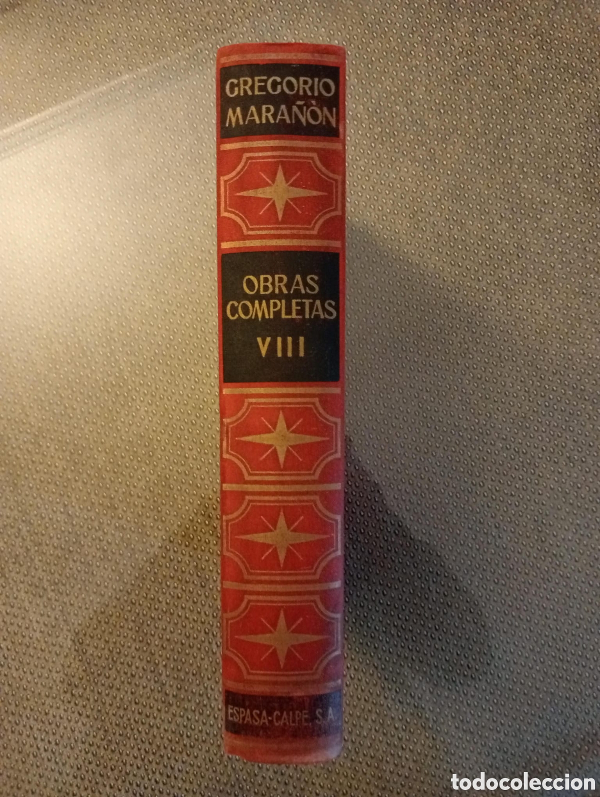 Libros: GREGORIO MARA&Ntilde;ON. OBRAS COMPLETAS. TOMO VIII. Ensayos - Foto 2