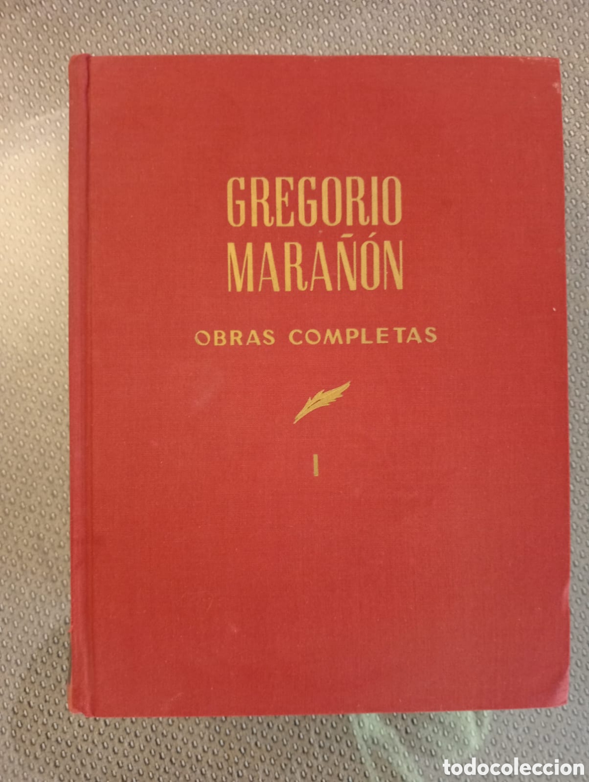 Libros: GREGORIO MARA&Ntilde;ON. OBRAS COMPLETAS. TOMO I. Pr&oacute;logos - Foto 1