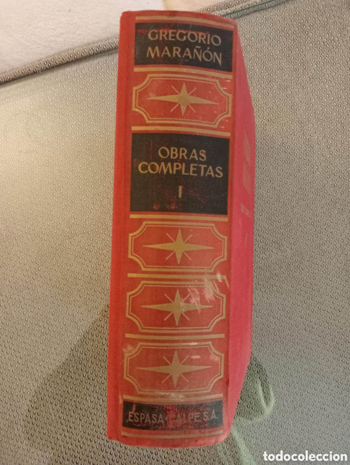 Libros: GREGORIO MARA&Ntilde;ON. OBRAS COMPLETAS. TOMO I. Pr&oacute;logos - Foto 5