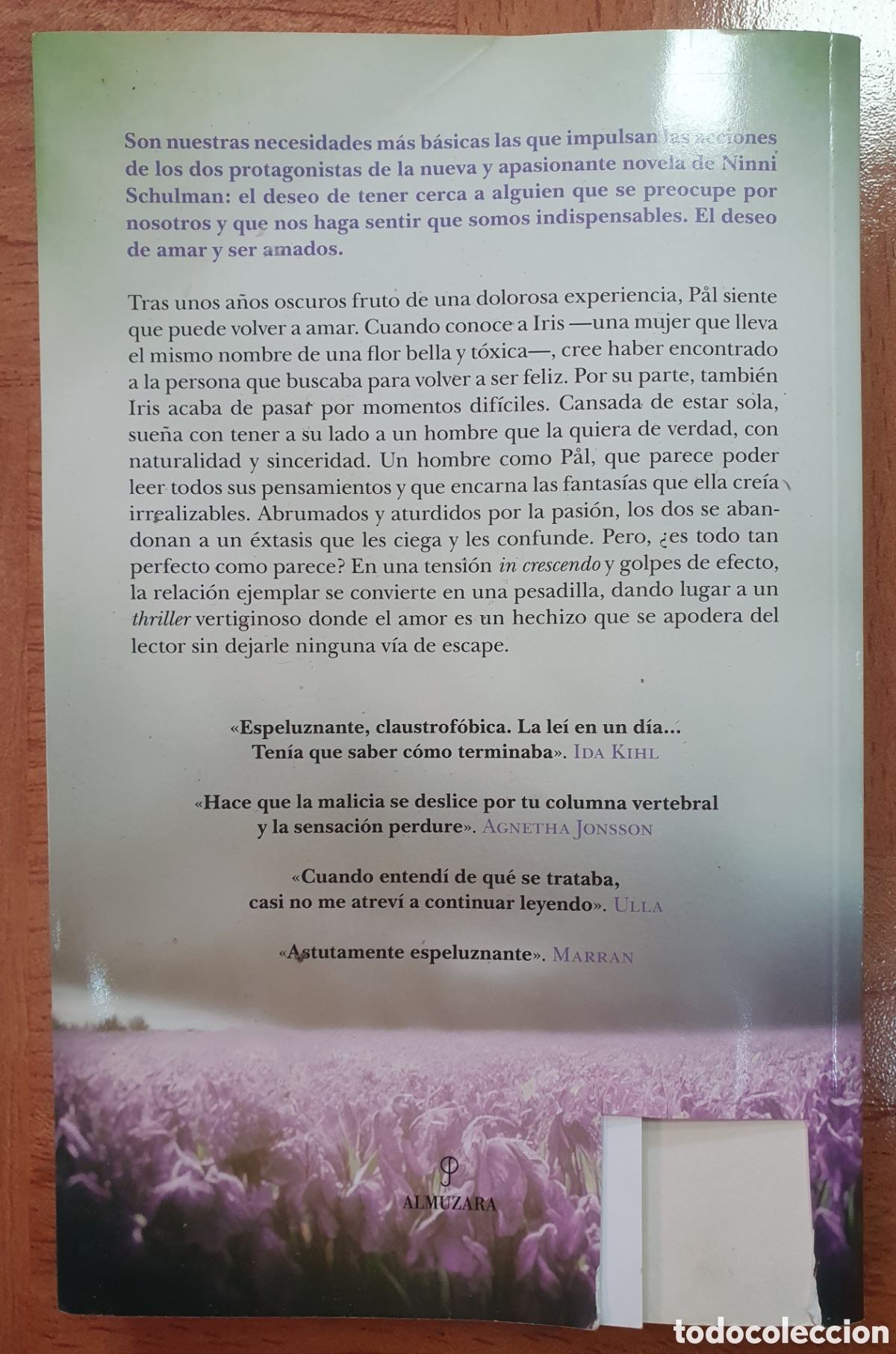 Libros: Obsesi&oacute;n � Almuzara - Ninni Schulman - Foto 2
