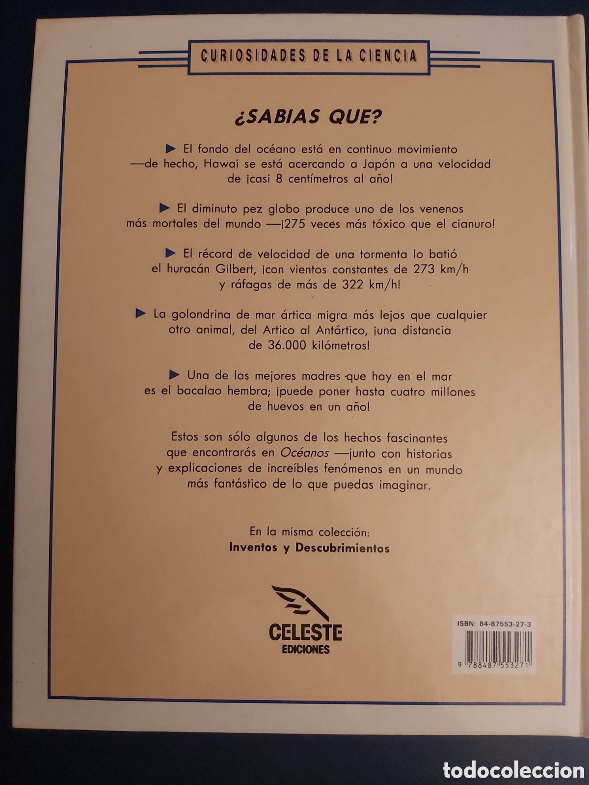 Libros: OCEANOS $ PHILIP WHITFIELD $ CELESTE EDICIONES $ 1992 - Foto 11