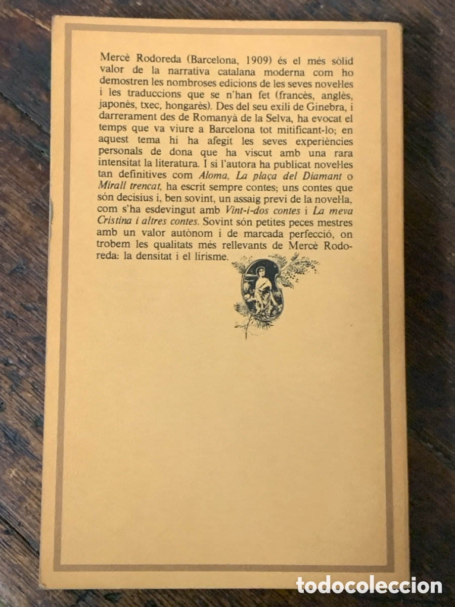 Libros: Tots Els Contes, Merc&egrave; Rodoreda - EDICIONS 62 1979 - Foto 4