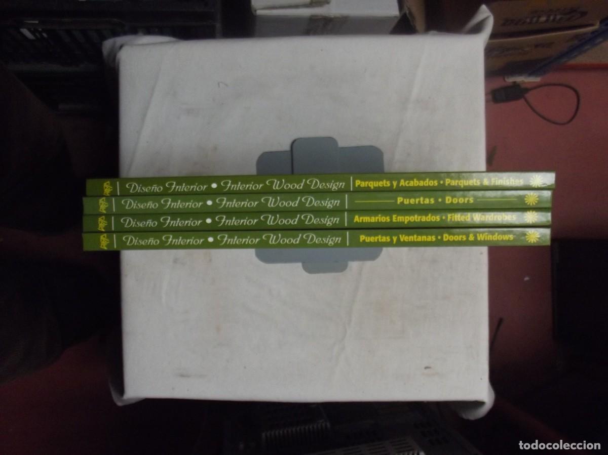 Libros: DISE&Ntilde;O INTERIOR EN MADERA 4 TOMOS