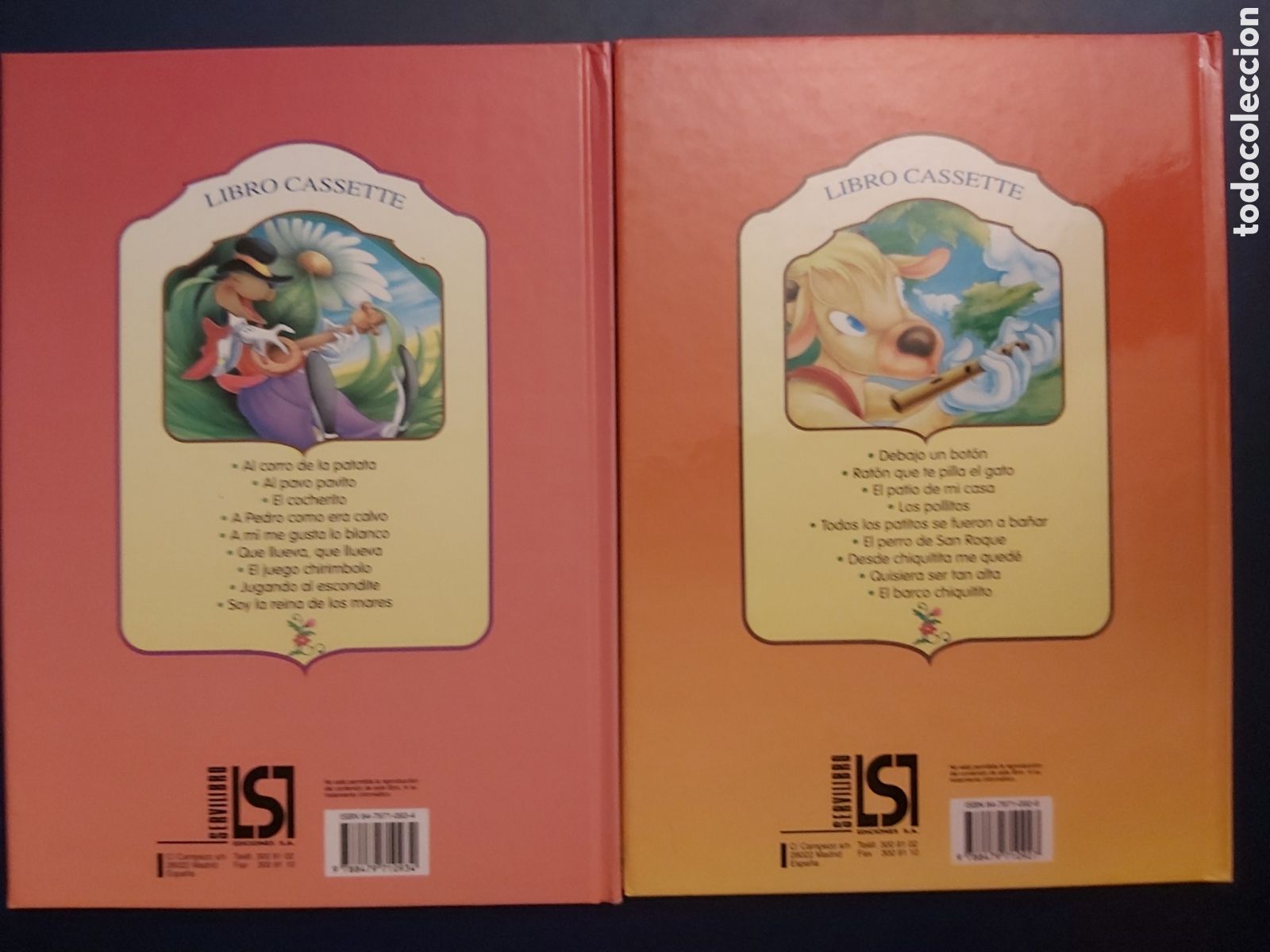 Libros: MIS PRIMERAS CANCIONES I Y II $ LIBRO CASSETTE $ SERVILIBRO $ 1995 - Foto 10