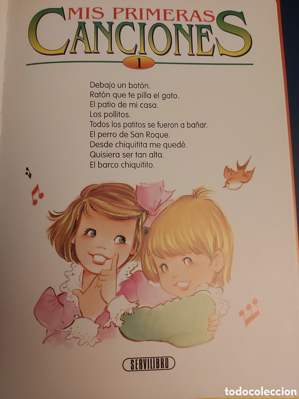 Libros: MIS PRIMERAS CANCIONES I Y II $ LIBRO CASSETTE $ SERVILIBRO $ 1995 - Foto 4