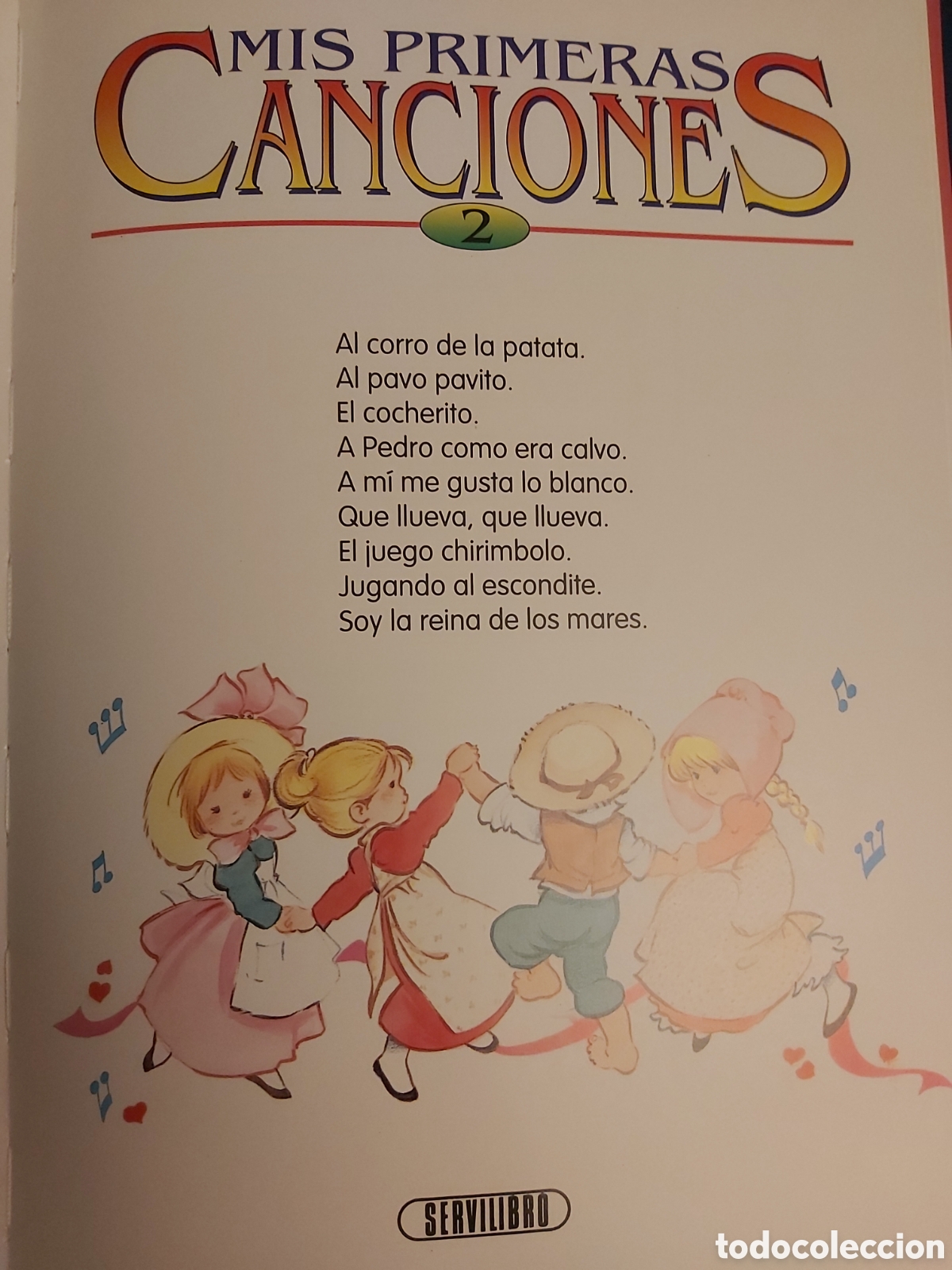 Libros: MIS PRIMERAS CANCIONES I Y II $ LIBRO CASSETTE $ SERVILIBRO $ 1995 - Foto 5