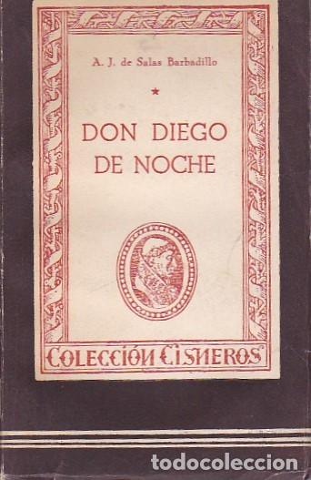 Libros: Don Diego de noche - SALAS BARBADILLO, A. J. de - Foto 1